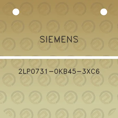 siemens-2lp0731-0kb45-3xc6