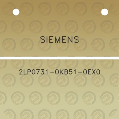 siemens-2lp0731-0kb51-0ex0