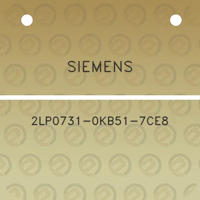 siemens-2lp0731-0kb51-7ce8