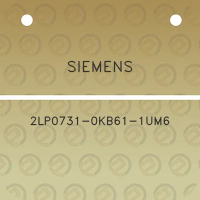 siemens-2lp0731-0kb61-1um6