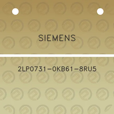 siemens-2lp0731-0kb61-8ru5