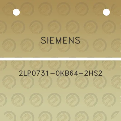 siemens-2lp0731-0kb64-2hs2