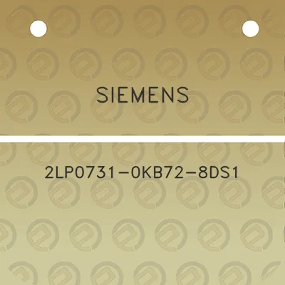 siemens-2lp0731-0kb72-8ds1