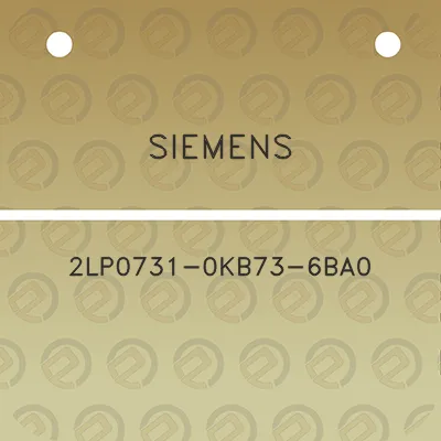 siemens-2lp0731-0kb73-6ba0