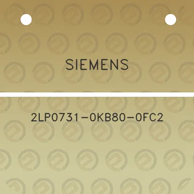 siemens-2lp0731-0kb80-0fc2