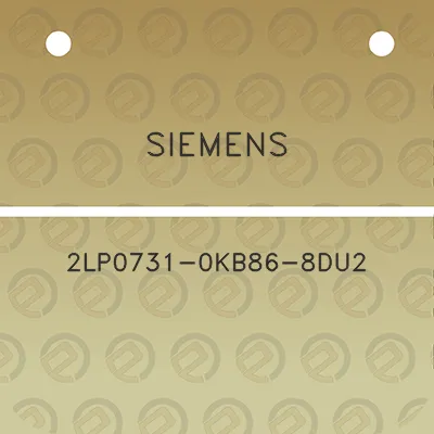 siemens-2lp0731-0kb86-8du2