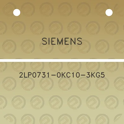 siemens-2lp0731-0kc10-3kg5