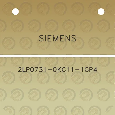 siemens-2lp0731-0kc11-1gp4