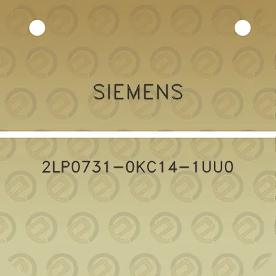 siemens-2lp0731-0kc14-1uu0