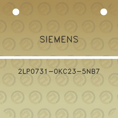 siemens-2lp0731-0kc23-5nb7