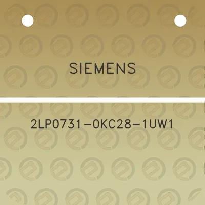 siemens-2lp0731-0kc28-1uw1