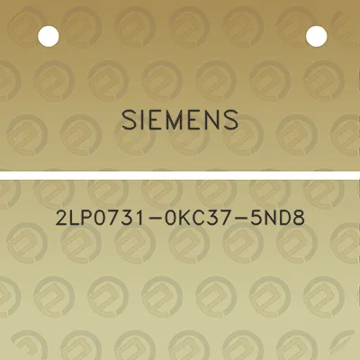 siemens-2lp0731-0kc37-5nd8