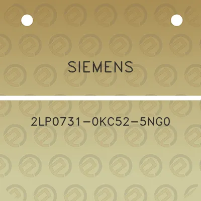 siemens-2lp0731-0kc52-5ng0