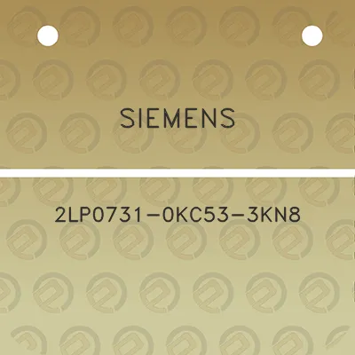 siemens-2lp0731-0kc53-3kn8