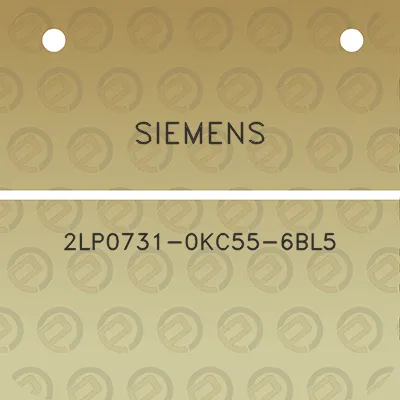 siemens-2lp0731-0kc55-6bl5