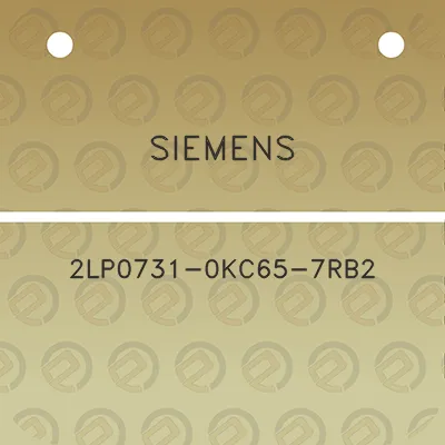 siemens-2lp0731-0kc65-7rb2