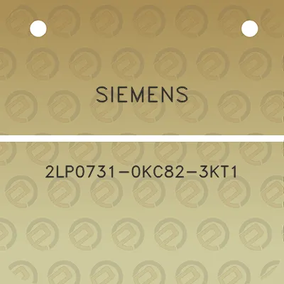 siemens-2lp0731-0kc82-3kt1