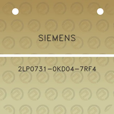 siemens-2lp0731-0kd04-7rf4