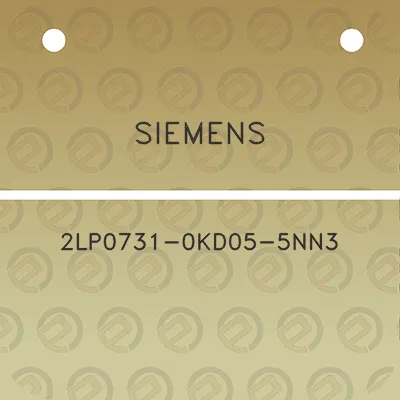 siemens-2lp0731-0kd05-5nn3