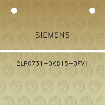 siemens-2lp0731-0kd15-0fv1