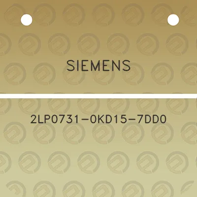 siemens-2lp0731-0kd15-7dd0