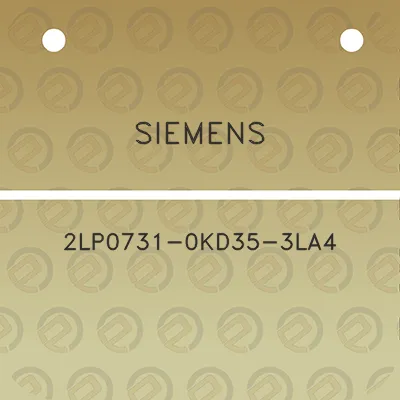 siemens-2lp0731-0kd35-3la4