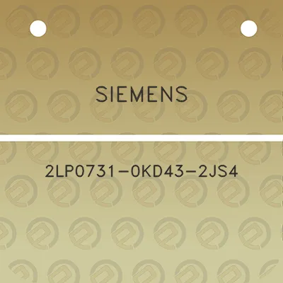 siemens-2lp0731-0kd43-2js4