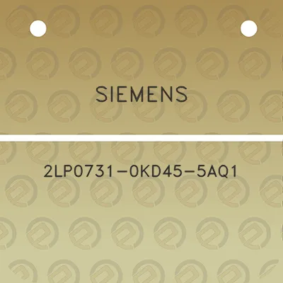 siemens-2lp0731-0kd45-5aq1