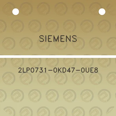 siemens-2lp0731-0kd47-0ue8