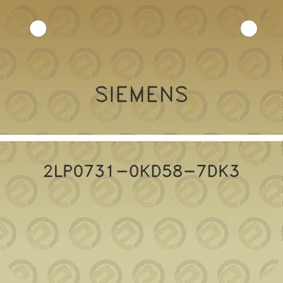 siemens-2lp0731-0kd58-7dk3