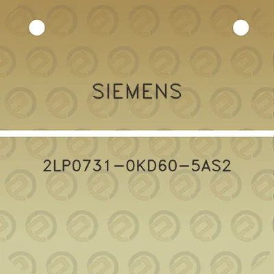 siemens-2lp0731-0kd60-5as2