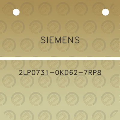 siemens-2lp0731-0kd62-7rp8