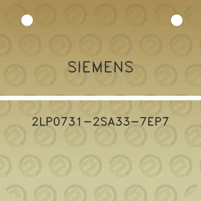 siemens-2lp0731-2sa33-7ep7