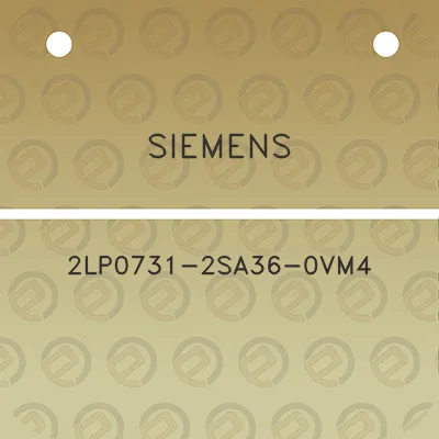 siemens-2lp0731-2sa36-0vm4