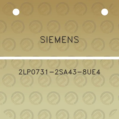 siemens-2lp0731-2sa43-8ue4