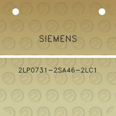 siemens-2lp0731-2sa46-2lc1