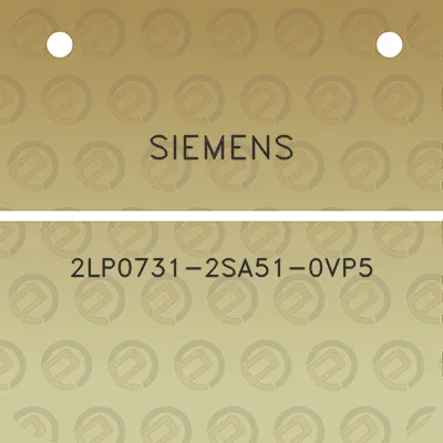 siemens-2lp0731-2sa51-0vp5