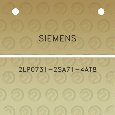 siemens-2lp0731-2sa71-4at8