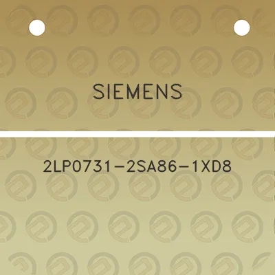 siemens-2lp0731-2sa86-1xd8