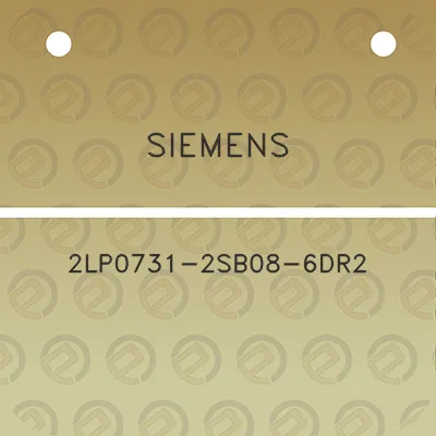 siemens-2lp0731-2sb08-6dr2