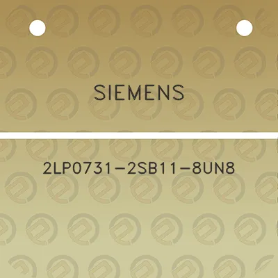 siemens-2lp0731-2sb11-8un8