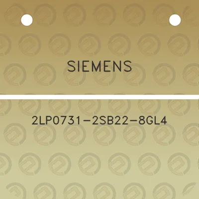 siemens-2lp0731-2sb22-8gl4