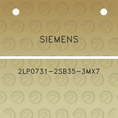 siemens-2lp0731-2sb35-3mx7