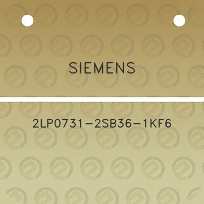 siemens-2lp0731-2sb36-1kf6