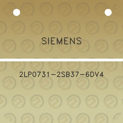 siemens-2lp0731-2sb37-6dv4