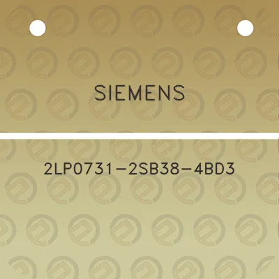 siemens-2lp0731-2sb38-4bd3