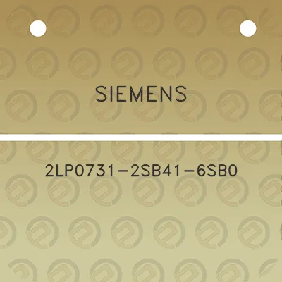 siemens-2lp0731-2sb41-6sb0