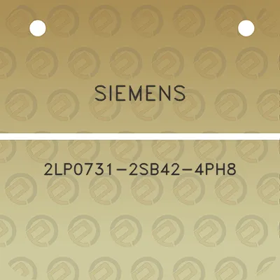 siemens-2lp0731-2sb42-4ph8