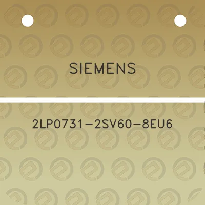 siemens-2lp0731-2sv60-8eu6