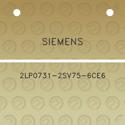 siemens-2lp0731-2sv75-6ce6